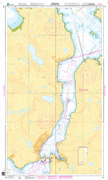 NO490 - Ulvesundet med Måløy hamn